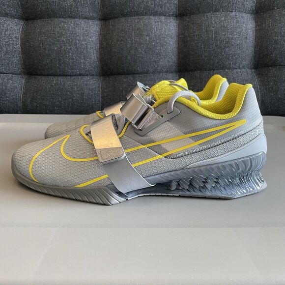 Nike Romaleos 4 SE Weightlifting Shoes Wolf Grey CD3463-002 Men’s Size 12